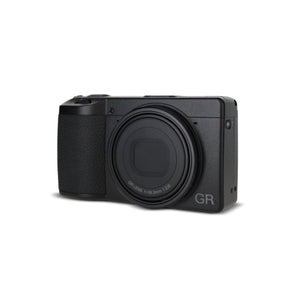 Ricoh GR III HDF Compact Portable Digital Camera + 64GB Memory Card + Camera Bag + More Ricoh