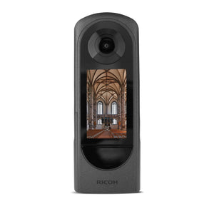 Ricoh THETA X 360-Degree Camera 5.7K30 Video, 2.25" Touchscreen, Sensors + More Ricoh