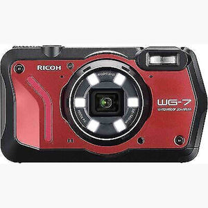 Ricoh WG-7 Waterproof Digital Camera Red Ricoh