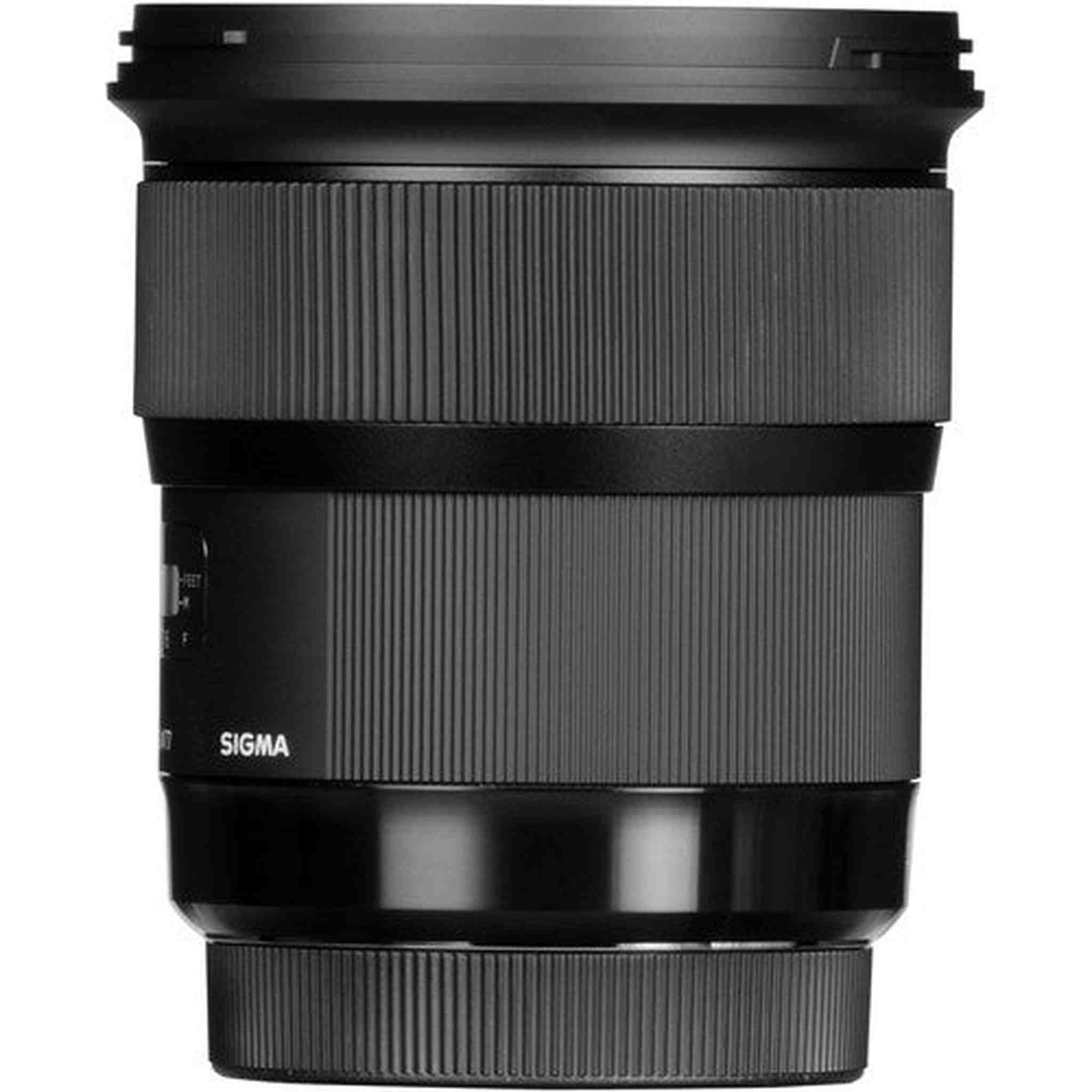 Sigma 24mm f/1.4 DG HSM Art Lens for Canon EF with Cleaning Kit, Tripod, 32GB Memory Kit, Filter Kits, and Padded Case Sigma