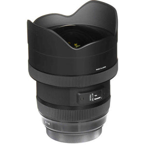 Sigma 12-24mm f/4 DG HSM Art Lens for Canon EF with Cleaning Kit, 57" Full Size Tripod, and 32GB Memory Card Kit Sigma