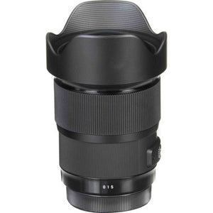 Sigma 20mm f/1.4 DG HSM Art Lens for Nikon F with Cleaning Kit, Full Size Tripod, USB Card Reader, and 32GB Memory Kit Sigma