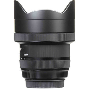 Sigma 12-24mm f/4 DG HSM Art Lens for Canon EF with Cleaning Kit, 57" Full Size Tripod, and 32GB Memory Card Kit Sigma