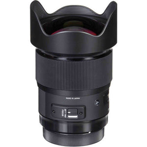 Sigma 20mm f/1.4 DG HSM Art Lens for Nikon F with Cleaning Kit, Full Size Tripod, USB Card Reader, and 32GB Memory Kit Sigma