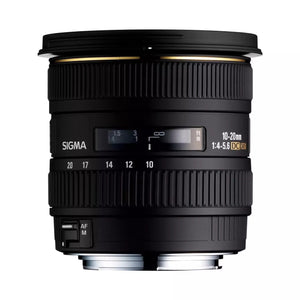 Sigma 10-20mm f/4-5.6 EX DC HSM Lens for Canon EF Mount Bundle Sigma