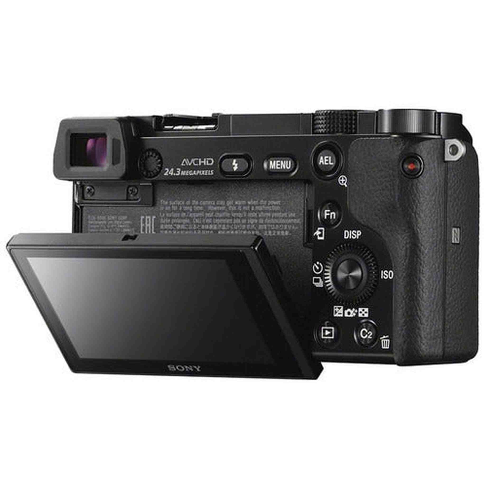Alpha6000 double zoom lens kit ILCE-6000Y B black Sony