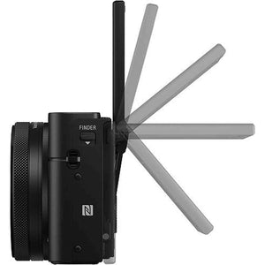 Sony Cyber-shot RX100 IV 20.1 Megapixel Bridge Camera - Black - 3 LCD - 16:9 - 2.9x Optical Zoom - 3.8x - Optical IS - 5472 x 3648 Image - 3840 x 2160 Video - HDMI - HD Movie Mode - Wireless LAN -