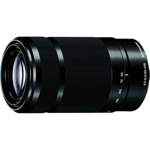 Sony E 55-210mm F4.5-6.3 Lens for Sony E-Mount Cameras - Black Renewed - Reconditioned Sony