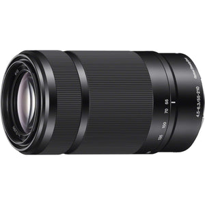 Sony E 55-210mm F4.5-6.3 Lens for Sony E-Mount Cameras - Black Renewed - Reconditioned Sony