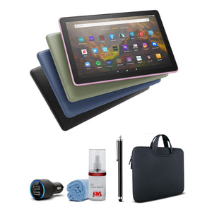 Fire HD 10 32GB 10.1" Tablet 2021 - Bundle with Basic Accessories -