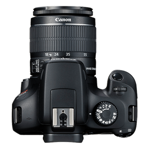 Canon EOS Rebel T100 / 4000D DSLR Camera with 18-55mm Lens + 64GB Card + More - Used Canon