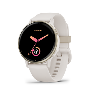 Garmin Vivoactive 5 Fitness Tracker Smart Watch For Men & Women - Ivory Case Garmin