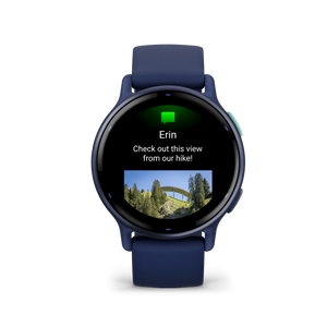 Garmin Vivoactive 5 Fitness Tracker Smart Watch For Men & Women - Black Case Garmin