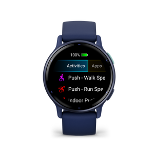 Garmin Vivoactive 5 Fitness Tracker Smart Watch For Men & Women - Black Case Garmin