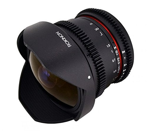 Rokinon 8mm T/3.8 Fisheye Cine Lens with Removable Hood for Sony E