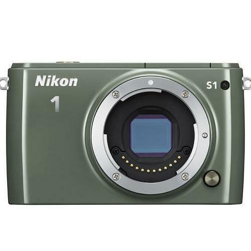 Nikon 1 S1 10.1 MP HD Digital Camera (Green) Body only New
