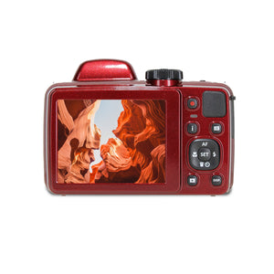 Kodak Pixpro AZ405 Digital Camera in Red AZ405RD Bundle from Accessories