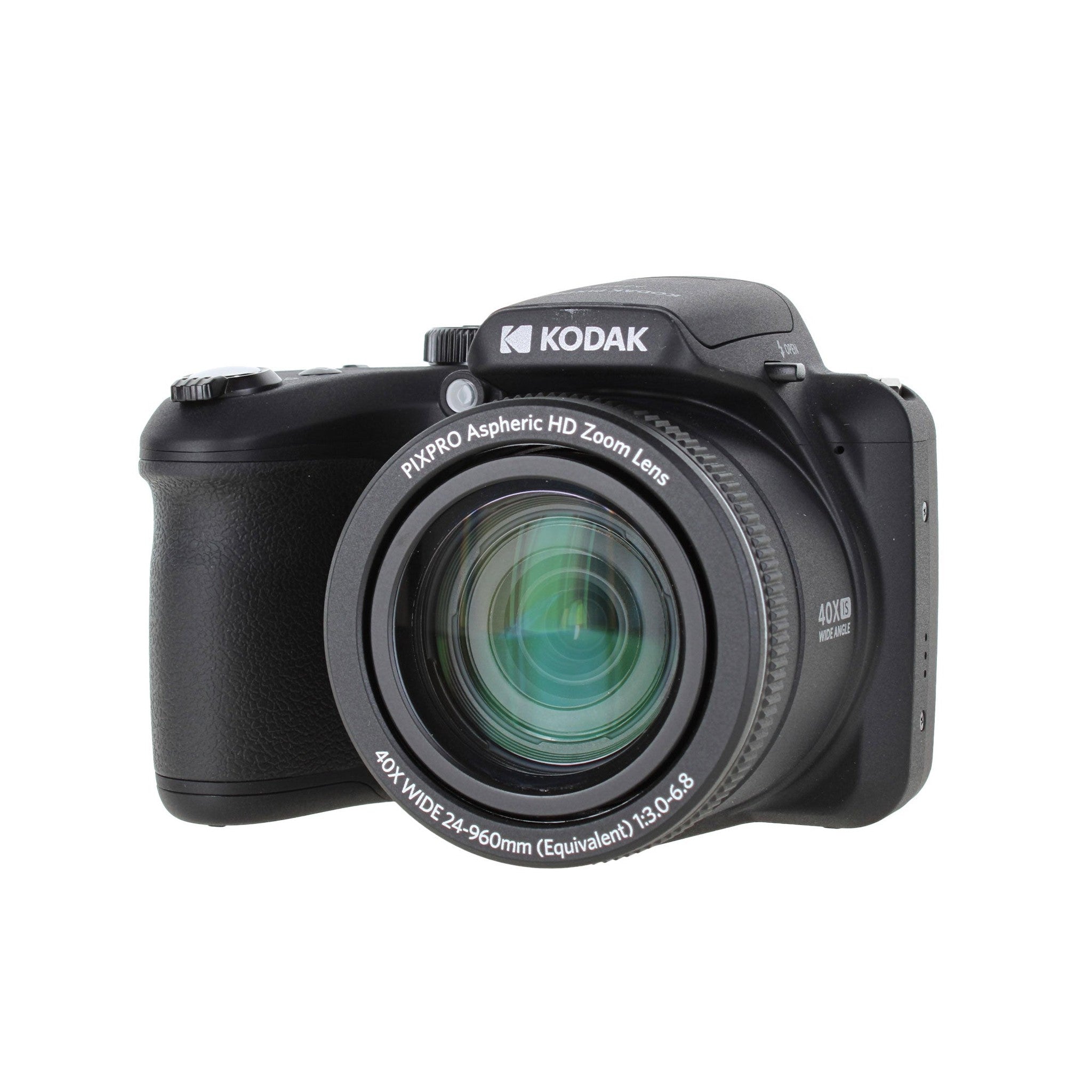 Kodak PIXPRO AZ405 Digital Camera Black AZ405BK + 128GB Card + Bag + Cloth