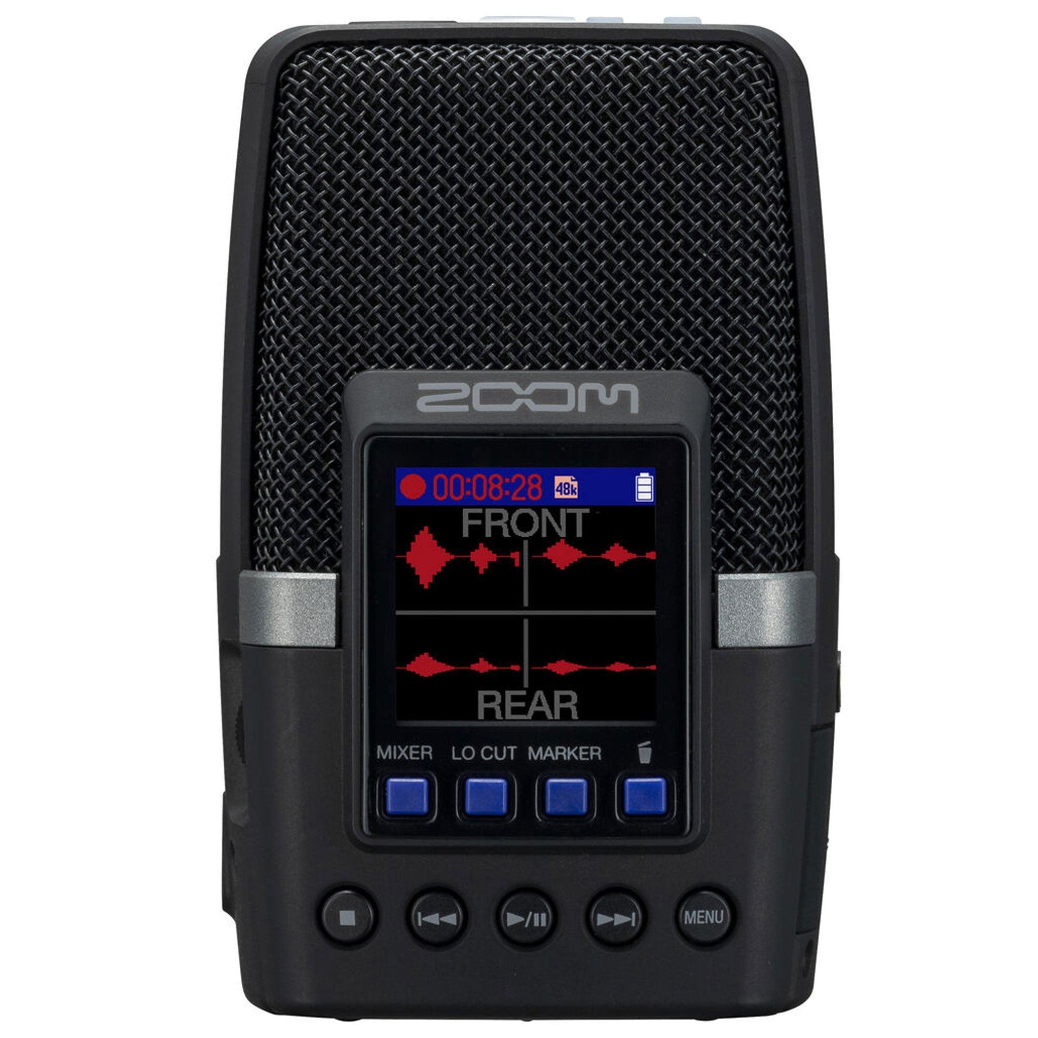 Zoom H2essential Multi-Mic Handy Recorder, Pack of 2 Sony Headphones, Bundle