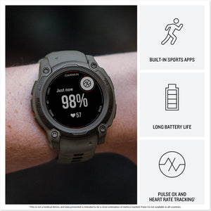 Garmin Instinct E 40mm, Outdoor GPS Smartwatch Electric Lime/Twilight