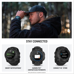 Garmin Instinct 3, 50mm, AMOLED, Tactical Edition, Bundle