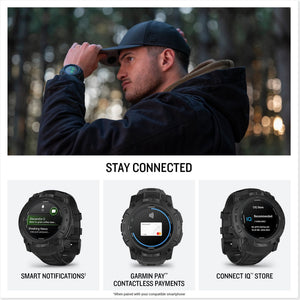 Garmin Instinct 3, 50mm, AMOLED, Tactical Edition, Bundle