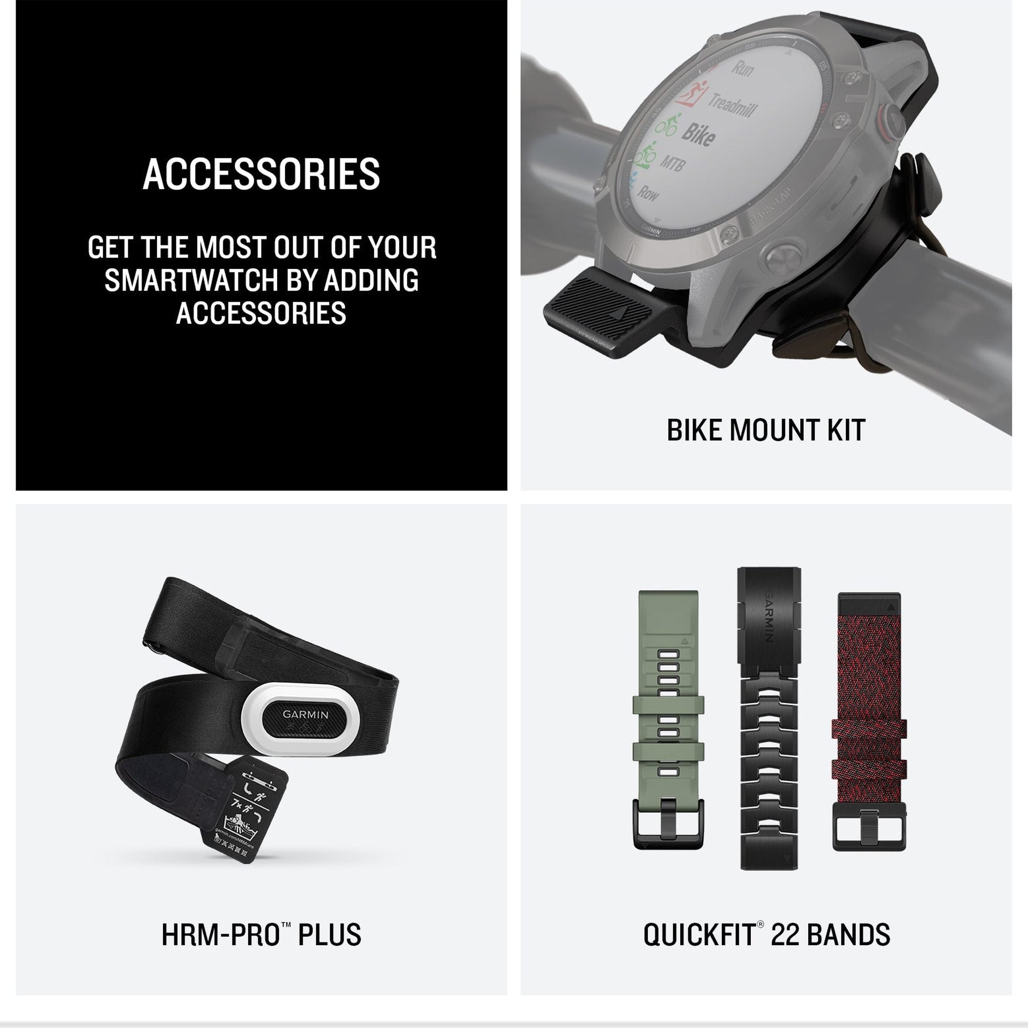 Garmin Instinct 3, 50mm, AMOLED, Tactical Edition, Bundle