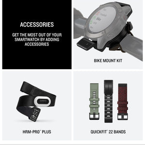 Garmin Instinct 3, 50mm, AMOLED, Tactical Edition, Bundle