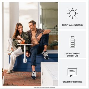 Garmin Vivoactive 6 Fitness GPS Smartwatch Metallic Jasper Green with Green Band