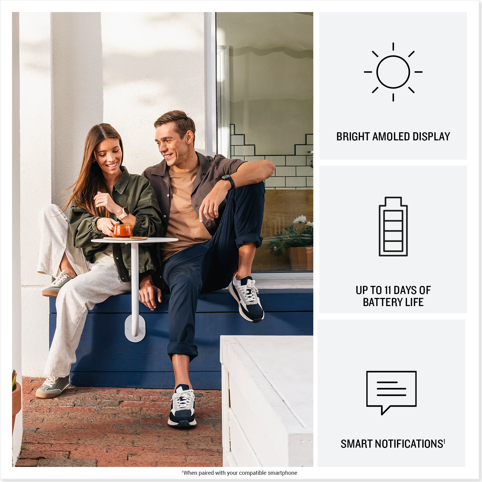 Garmin Vivoactive 6 Fitness GPS Smartwatch Metallic Pink Dawn with Pink Band