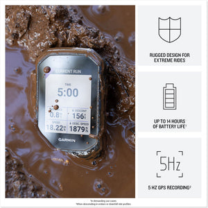 Garmin Edge MTB, Rugged GPS Bike Computer Advanced Tracking for Mountain Bikers