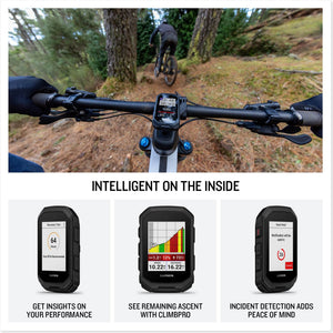 Garmin Edge MTB, Rugged GPS Bike Computer Advanced Tracking for Mountain Bikers
