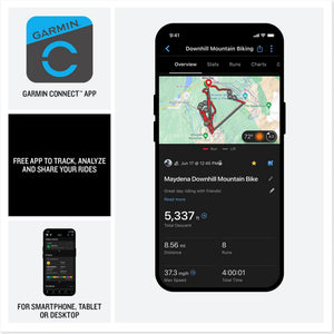 Garmin Edge MTB, Rugged GPS Bike Computer Advanced Tracking for Mountain Bikers