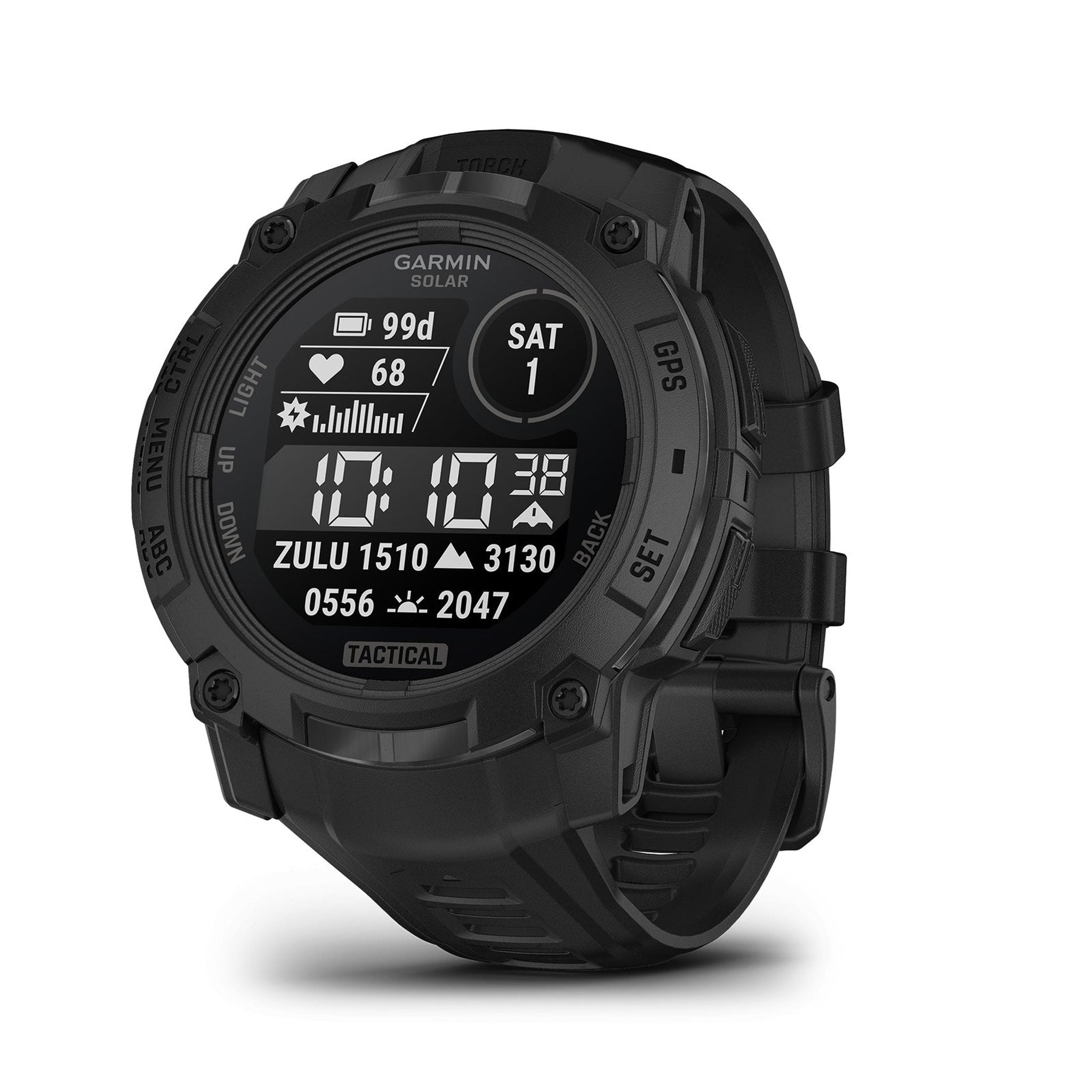 Garmin Instinct 3, 50mm, Solar, Tactical Edition, Air Pro TWS Wireless EarBuds, Bundle