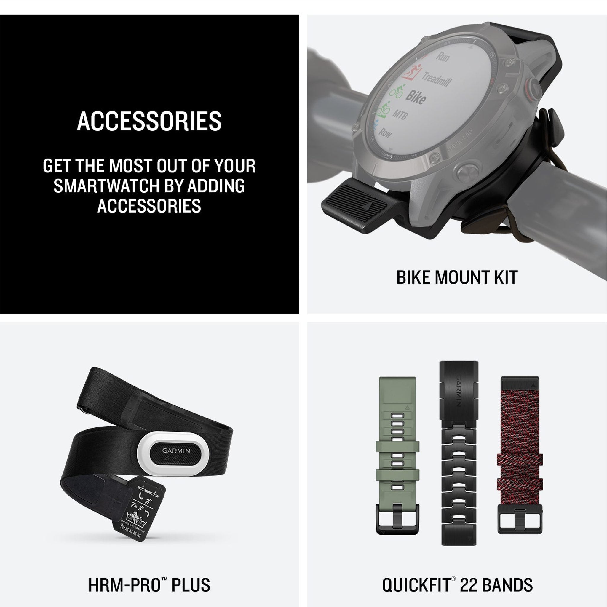 Garmin Instinct 3, 45mm, Solar, Tactical Edition, Bundle