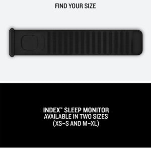 Garmin Index Sleep Monitor, S/M, USB Wall Charger Adapter White Cube, Microfiber Cleaning Cloth, Bundle