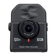 Zoom Q2n-4K Handy Video Recorder, 4K/30P Ultra High Definition Video, Compact Size, Stereo Microphones, Wide Angle Lens, for Recording Music, Video, YouTube Videos, Livestreaming