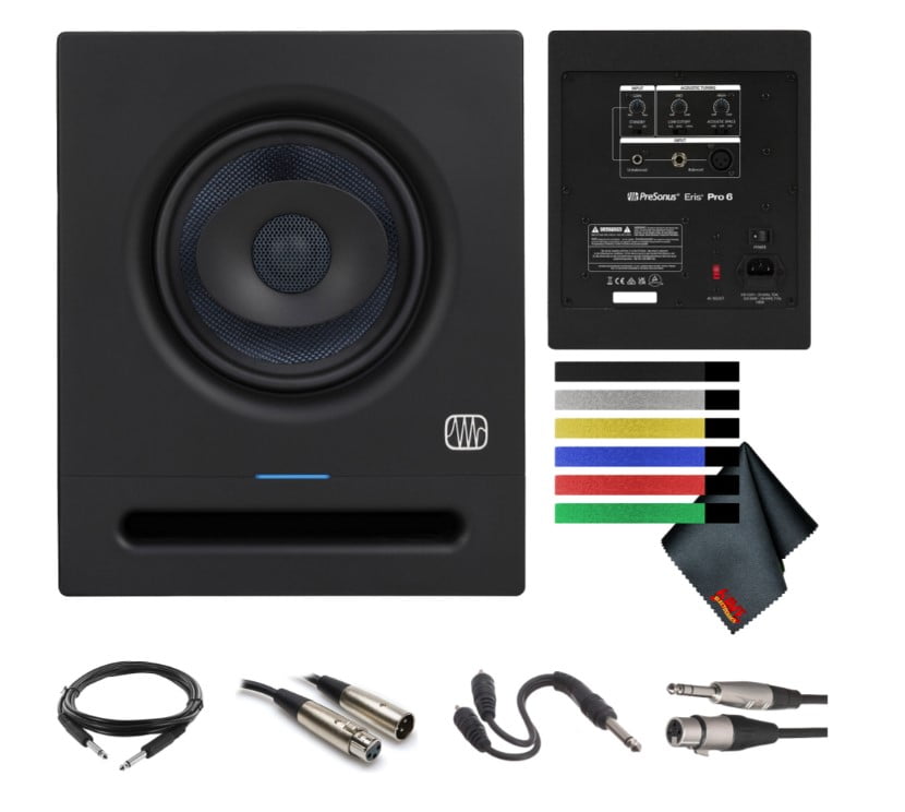 PreSonus Eris Pro 6 2-Way Biamped, Active, 6.5-inch Coaxial Studio Monitor