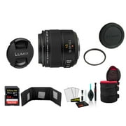 Panasonic Leica DG Macro-Elmarit 45mm f/2.8 ASPH. MEGA O.I.S. Lens Kit with Memory Card