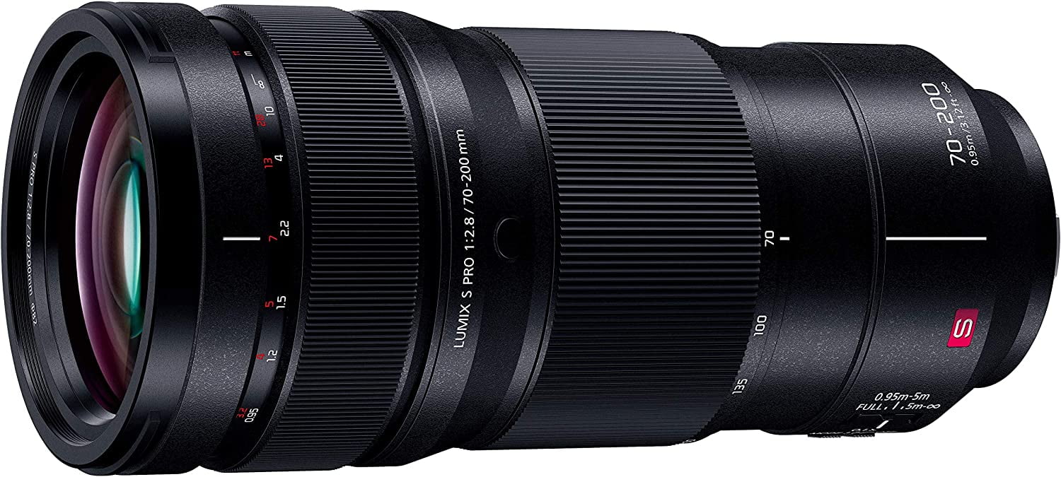 Panasonic LUMIX S PRO 70-200mm F2.8 Telephoto Lens, Full-Frame L Mount, S-E70200 USA