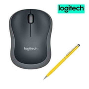Logitech M185 Wireless Mouse for Computers Laptops Fast Scrolling Bundle 1-Pack + Stylus Logitech