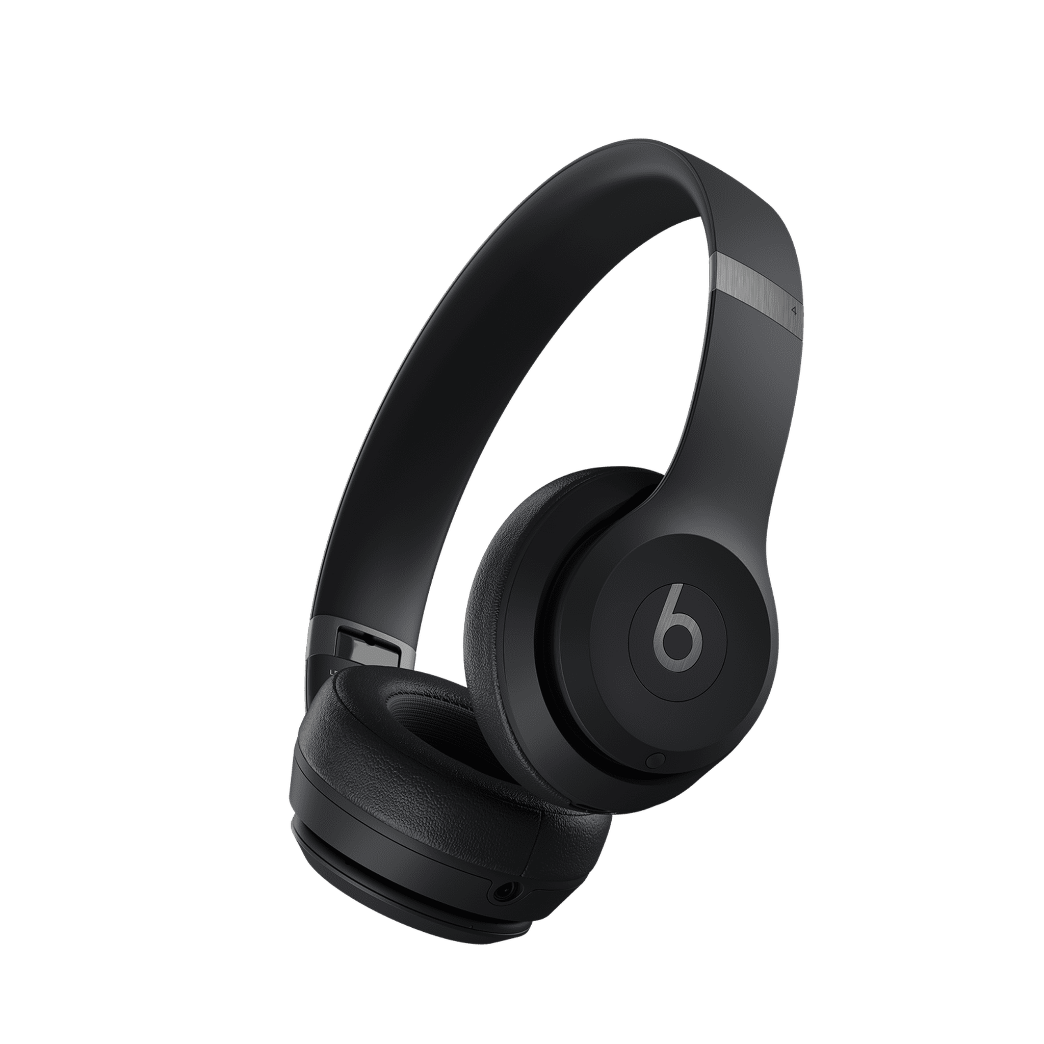 Beats Solo 4 - Wireless Bluetooth On-Ear Headphones, Apple & Android Compatible, Up to 50 Hours of Battery Life - Matte Black Beats