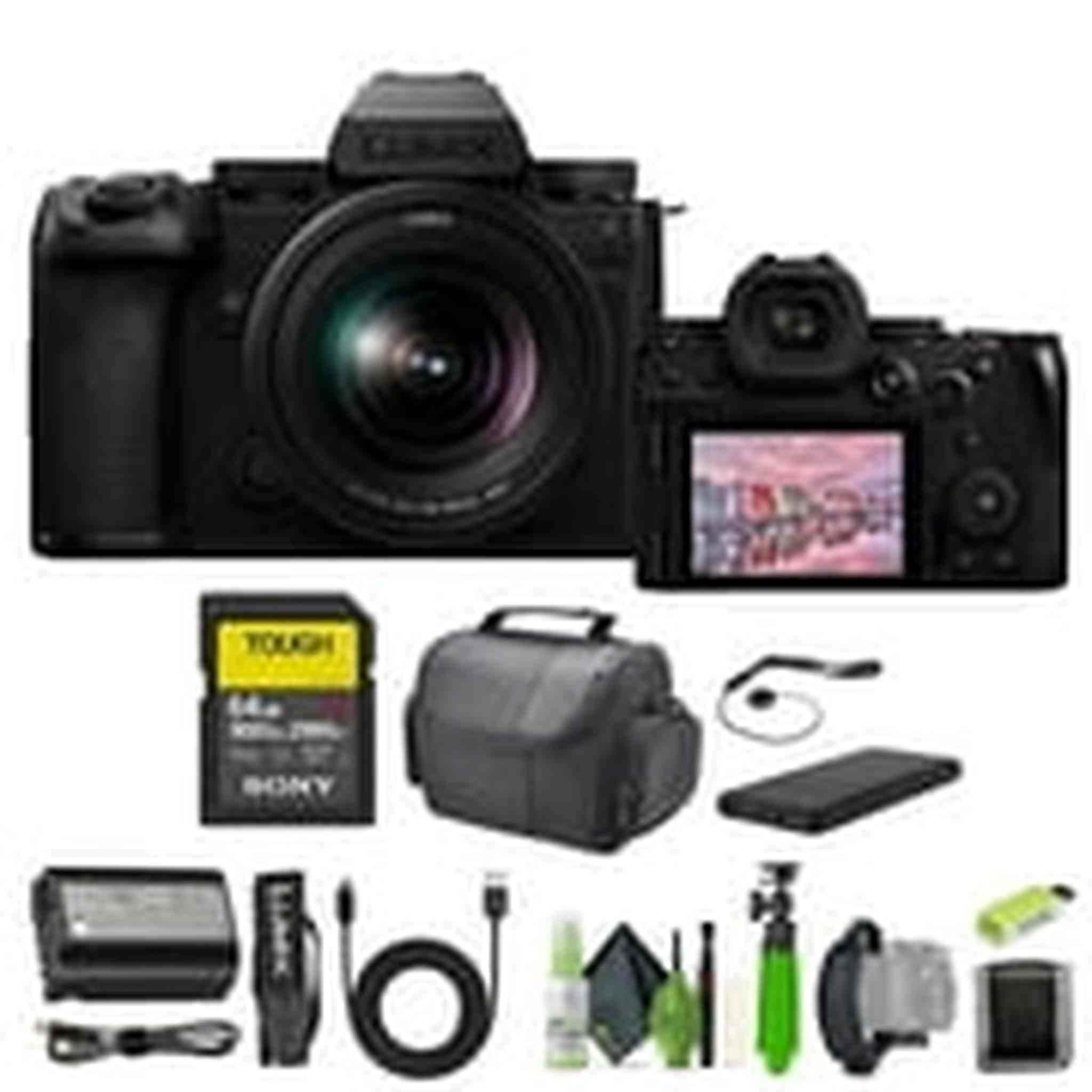 Panasonic LUMIX S5IIX Mirrorless Camera 24.2MP with 20-60mm F3.5-5.6 Lens Bundle