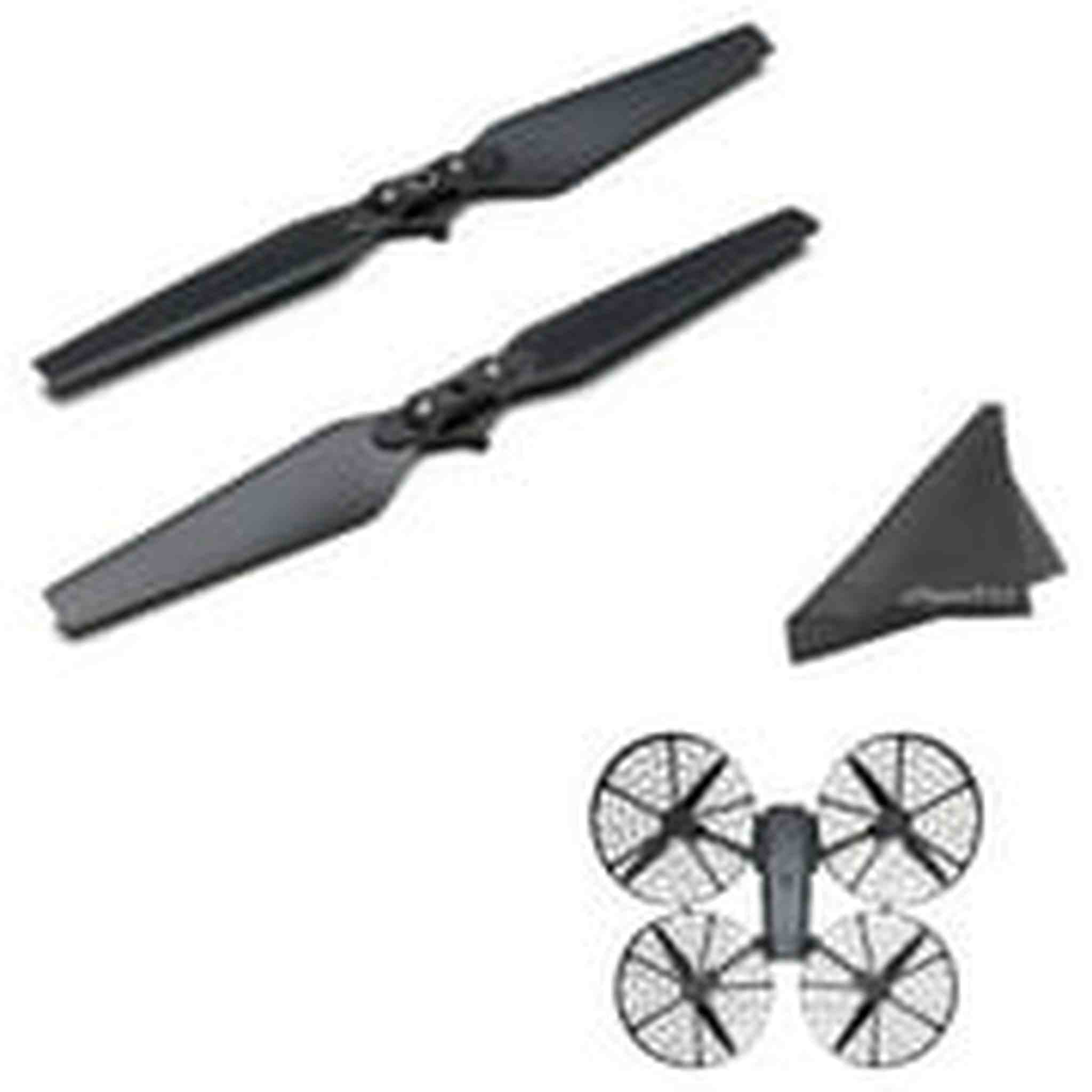 7228 Quick Release Folding Propellers for use with DJI Mavic Pro Propeller Cage Bundle