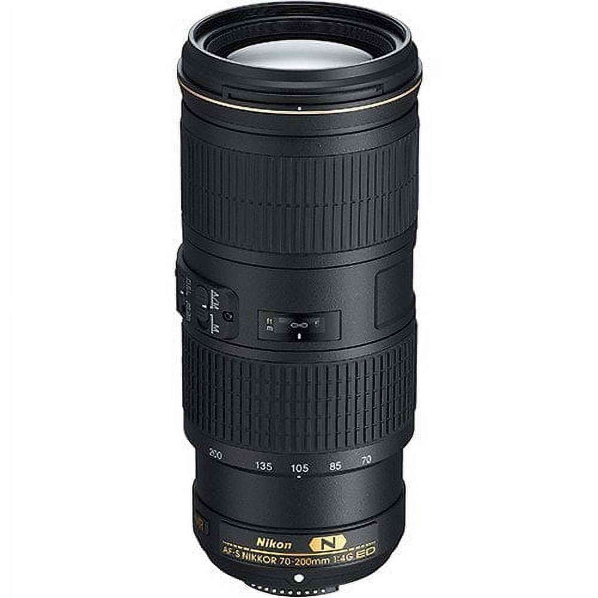 Nikon 70-200mm f/4G ED VR Nikkor Zoom Lens International Version No Warranty