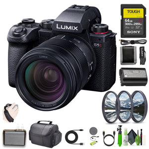 Panasonic LUMIX S5II Mirrorless Camera S 28-200mm Lens + Bag + Tripod + More Panasonic