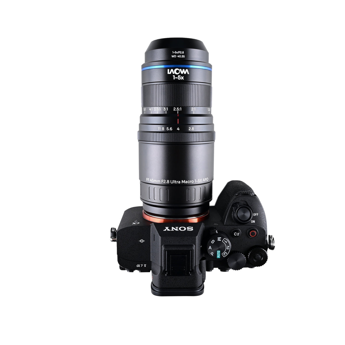 Venus Optics Laowa Aksen 45mm f/2.8 1-5x Ultra Macro APO Lens Sony E