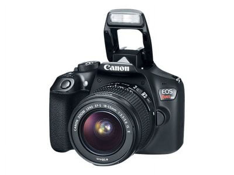 Canon EOS Rebel T6 Digital SLR Camera Kit with EF-S 18-55mm f/3.5-5.6 DC III Lens Black