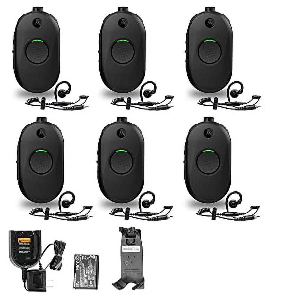 6 x Motorola CLP1010e 1-Channel 2-Way UHF Business Radio CLP1010E + More
