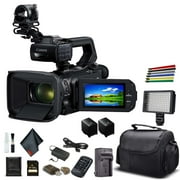 Canon XA50 Professional UHD 4K Camcorder W/ Extra Battery - Base Bundle